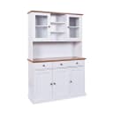 Buffet INTER LINK Westerland Weiß Sepia Massivholz Bild 1