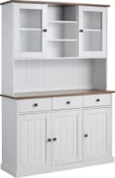 Buffet INTER LINK Westerland Weiß Sepia Massivholz Bild 4