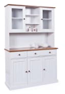 Buffet INTER LINK Westerland Weiß Sepia Massivholz Bild 5