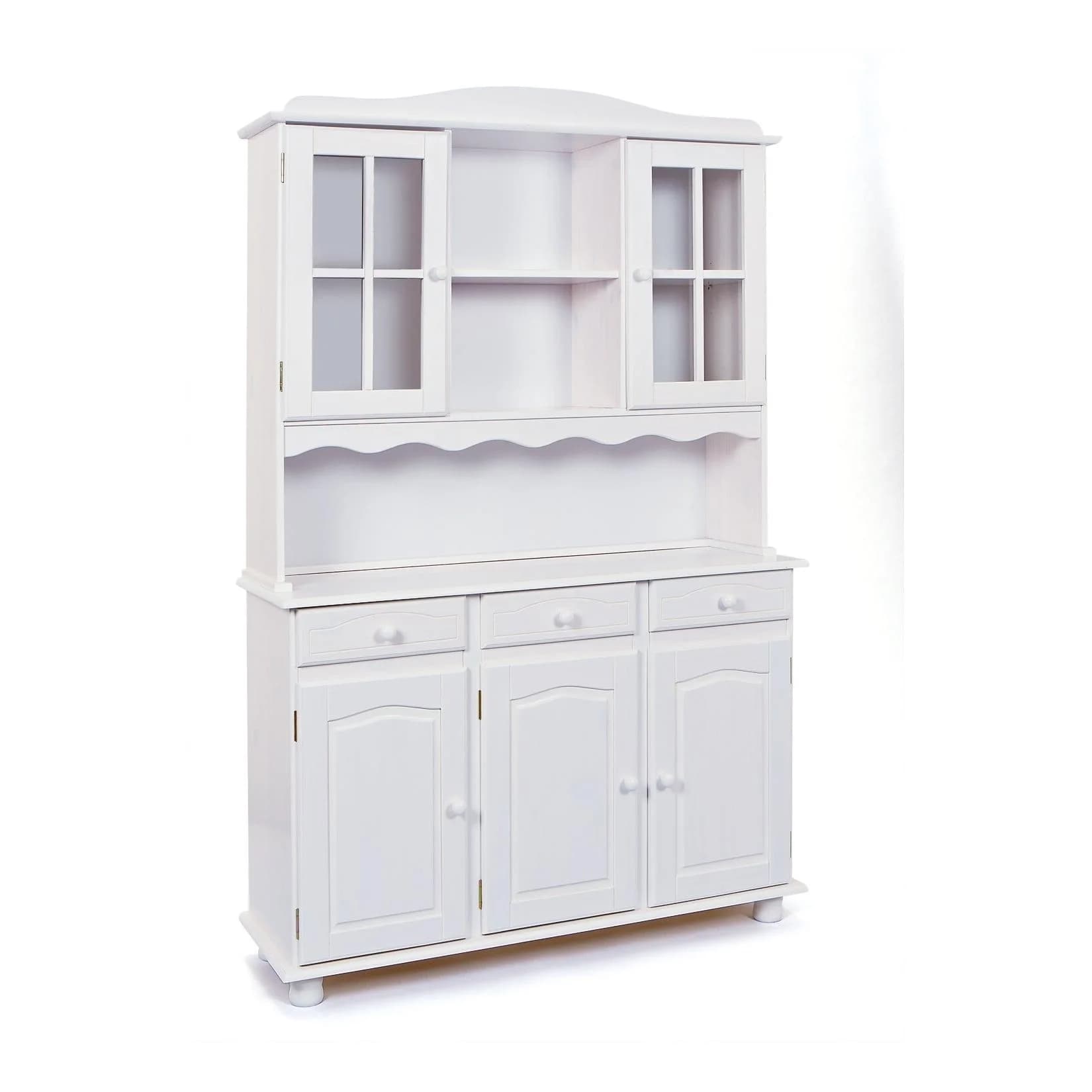 Mid.you Buffet Siena Weiß Massivholz Landhausstil