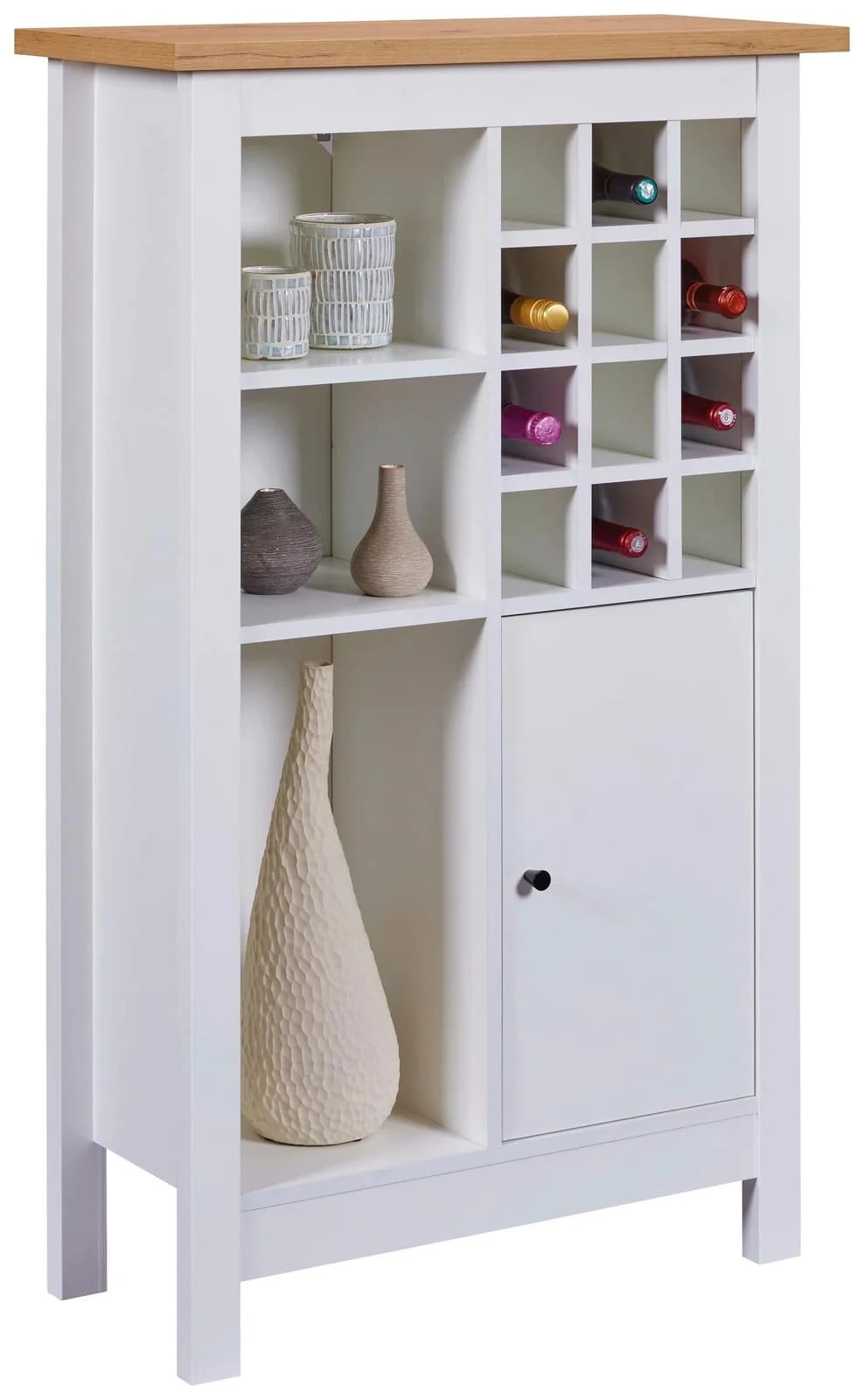 Highboard INTER LINK Julina Weiß Eiche Nachbildung - Bild 2