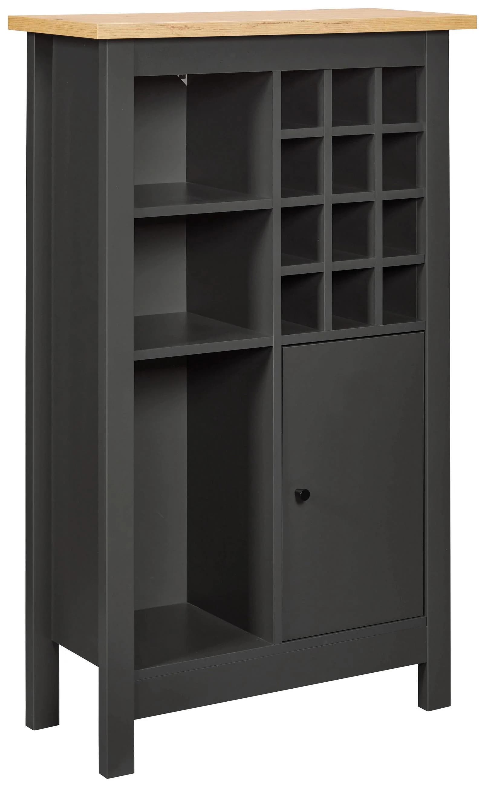 Inter Link Highboard Julina Anthrazit Sideboard Kommode - Bild 2