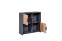 INTER LINK Kommode Pepeto Anthrazit Eiche Artisan Bild 2
