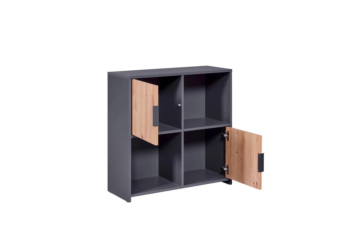 INTER LINK Kommode Pepeto Anthrazit Eiche Artisan - Bild 2