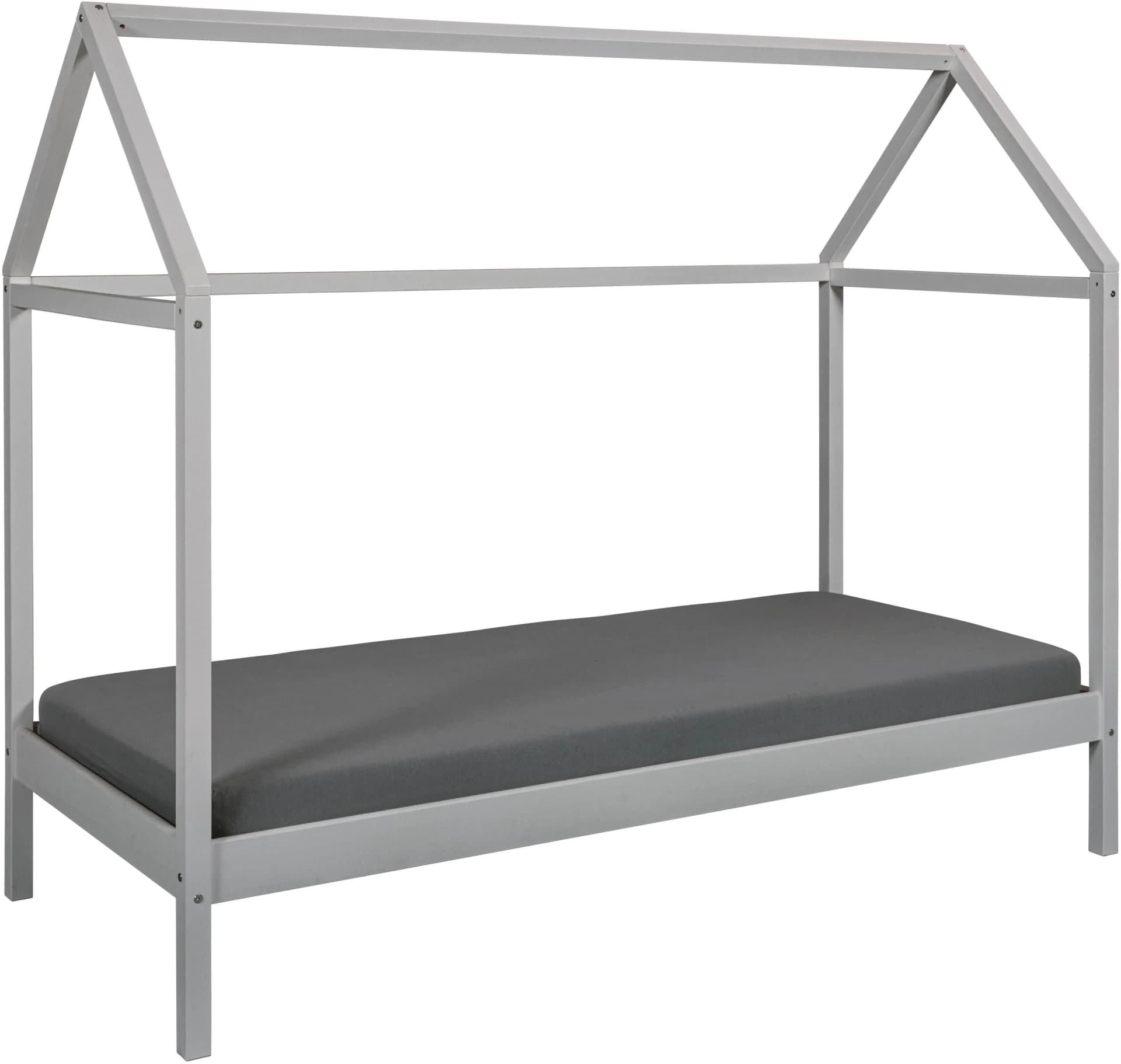 Hausbett INTER LINK Grau Massivholz Kiefer - Bild 3