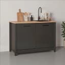 Inter Link Spülenschrank Veneto Anthrazit Soft-Close Bild 2