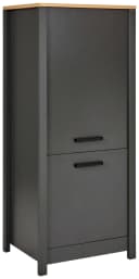 Kühlumbauschrank INTER LINK "Geräteschrank Veneto" Anthrazit Soft-Close Bild 1