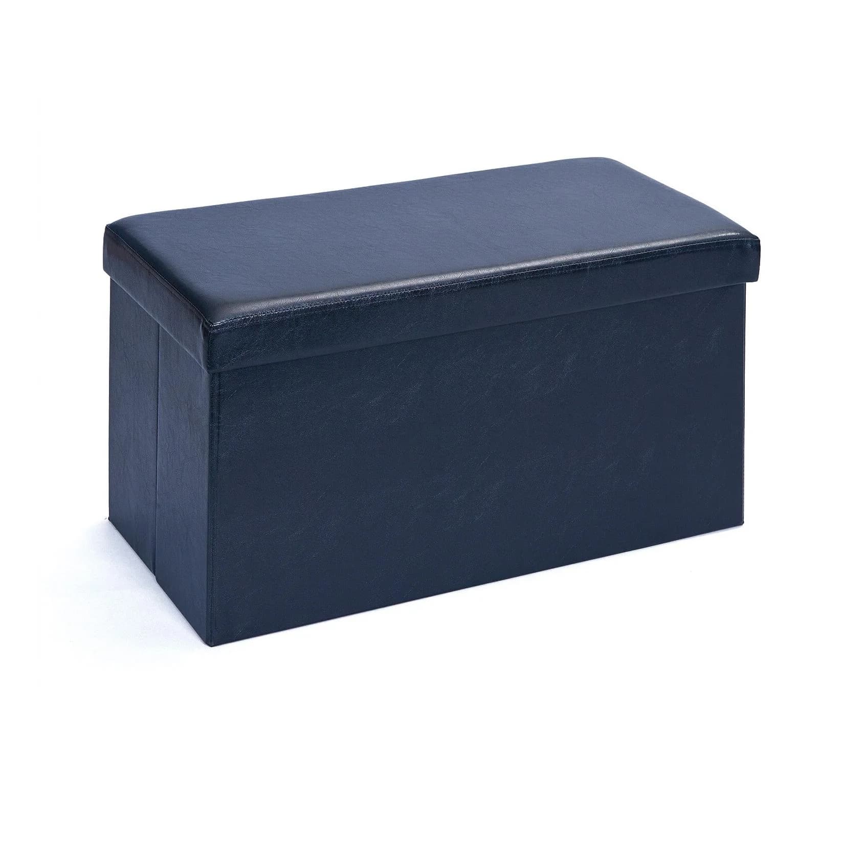Setti Sitzhocker mit Stauraum Schwarz Gepolstert