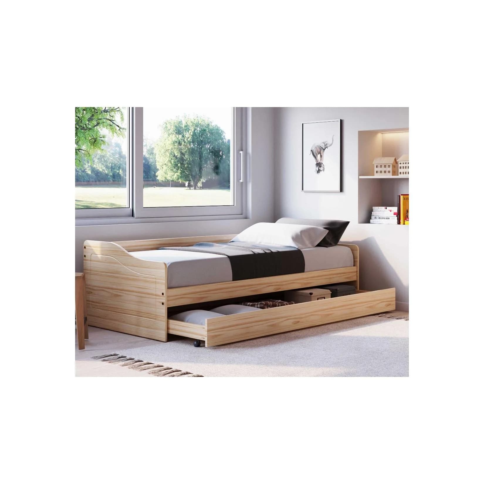 Inter Link Funktionsbett Kinderbett Leonie mit Ausziehbett - Bild 2