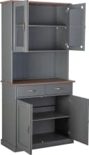 Inter Link Buffet Luzern Landhausstil Küchenschrank Geschirrschrank Braun Grau Bild 3
