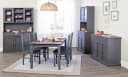 Inter Link Buffet Luzern Landhausstil Küchenschrank Geschirrschrank Braun Grau Bild 5