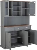 Inter Link Buffet Luzern Landhausstil Geschirrschrank Braun/Gr Bild 4