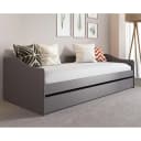 Inter Link Funktionsbett Kinderbett Leonie Grau mit Ausziehbett Bild 1