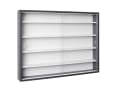 Inter Link Sammlervitrine Collecty Grau/Weiss Glaswandvitrine Bild 2