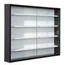 Mid.you Hängevitrine Schwarz Weiß Holzwerkstoff 4 Fächer Bild 3