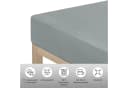OTTO HOME Spannbettlaken SOUCY Grau Jersey Baumwolle Bild 1
