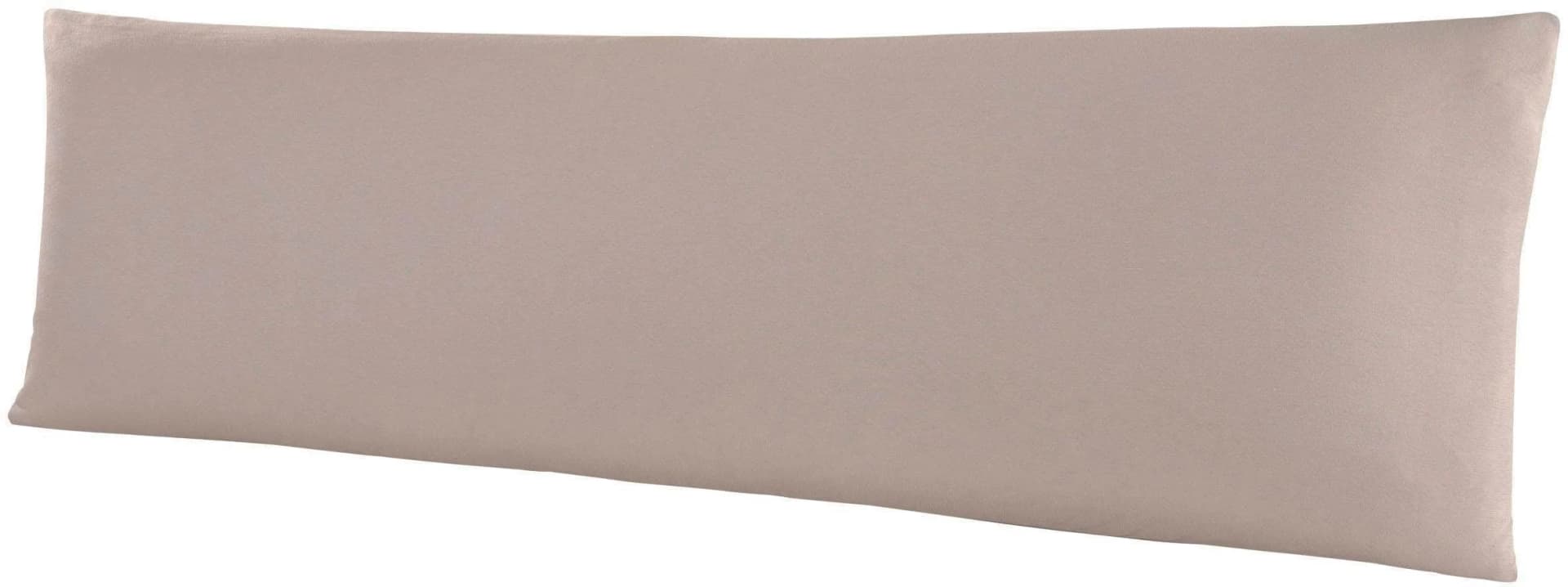 BELLANA Kissenbezug Mako-Jersey Grau Taupe 40x140cm - Bild 3