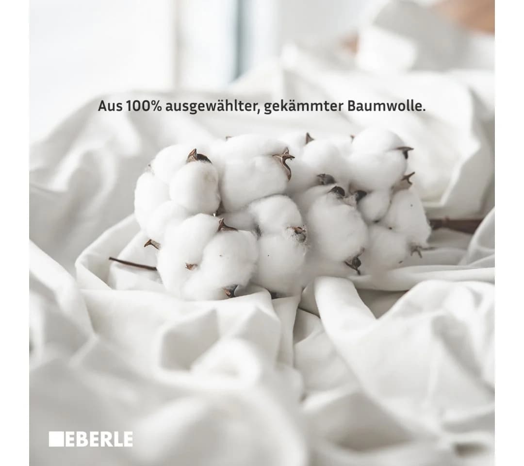 bellana Spannbettlaken Exclusiv Topper 100% Mako-Baumwolle Weiß
