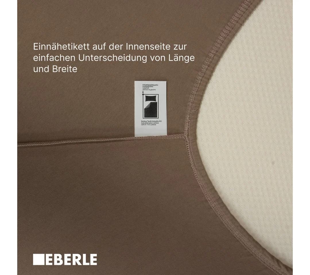 bellana Spannbettlaken Exclusiv Topper 100% Mako-Baumwolle Weiß - Bild 4