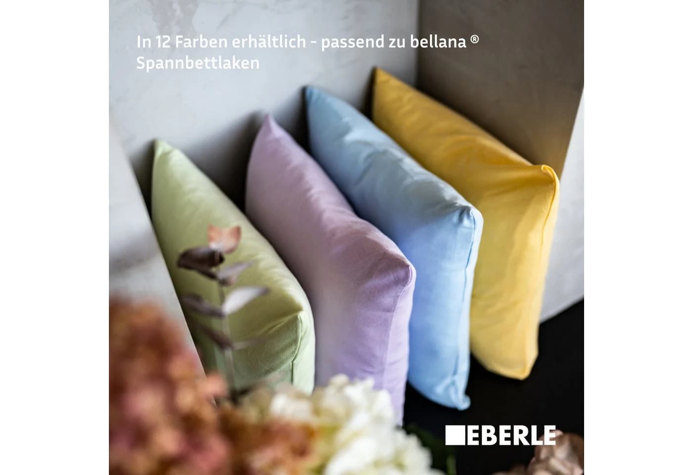 BELLANA Kissenbezug Mako-Jersey-Exclusiv Weiß Baumwolle - Bild 5