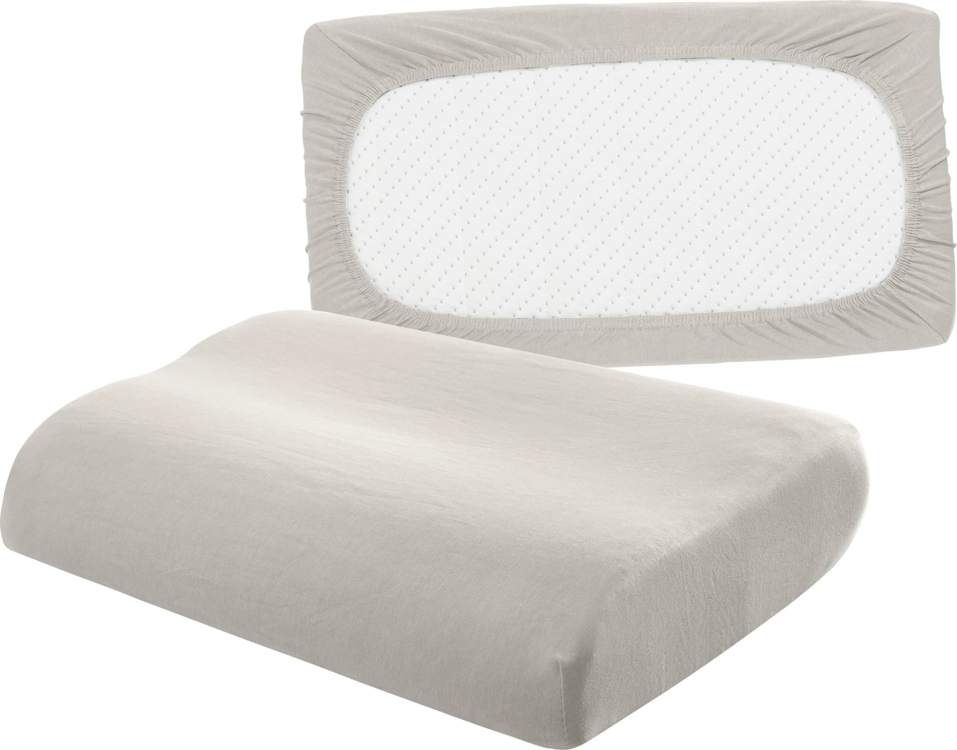 BELLANA Kissenbezug Universal Jersey Weiß Feinjersey - Bild 5