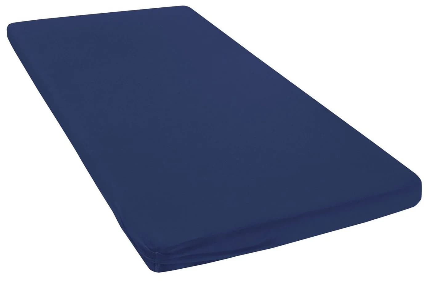 bellana Spannbettlaken 100% Baumwolle Mako-Jersey Marine - Bild 2