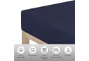 OTTO HOME Spannbettlaken Greta Jersey 100% Baumwolle Marine Bild 1