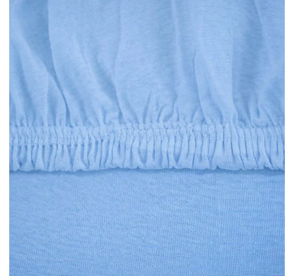 Traumschloss Spannbettlaken Exclusiv Jersey Blau - Bild 3