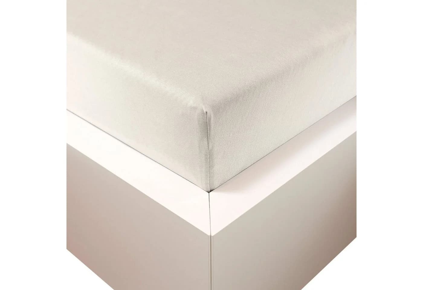 Traumschloss Spannbettlaken Premium Plus Jersey Weiß - Bild 2