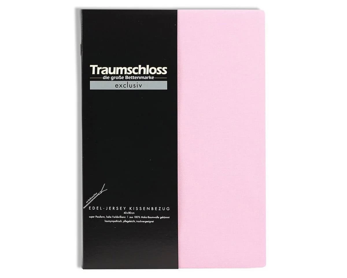 Traumschloss Kissenbezug Exclusiv Edel-Jersey Rosa - Bild 3