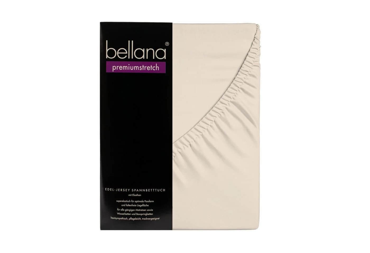 bellana Spannbettlaken Premiumstretch Jersey 95% Mako-Baumwolle - Bild 2