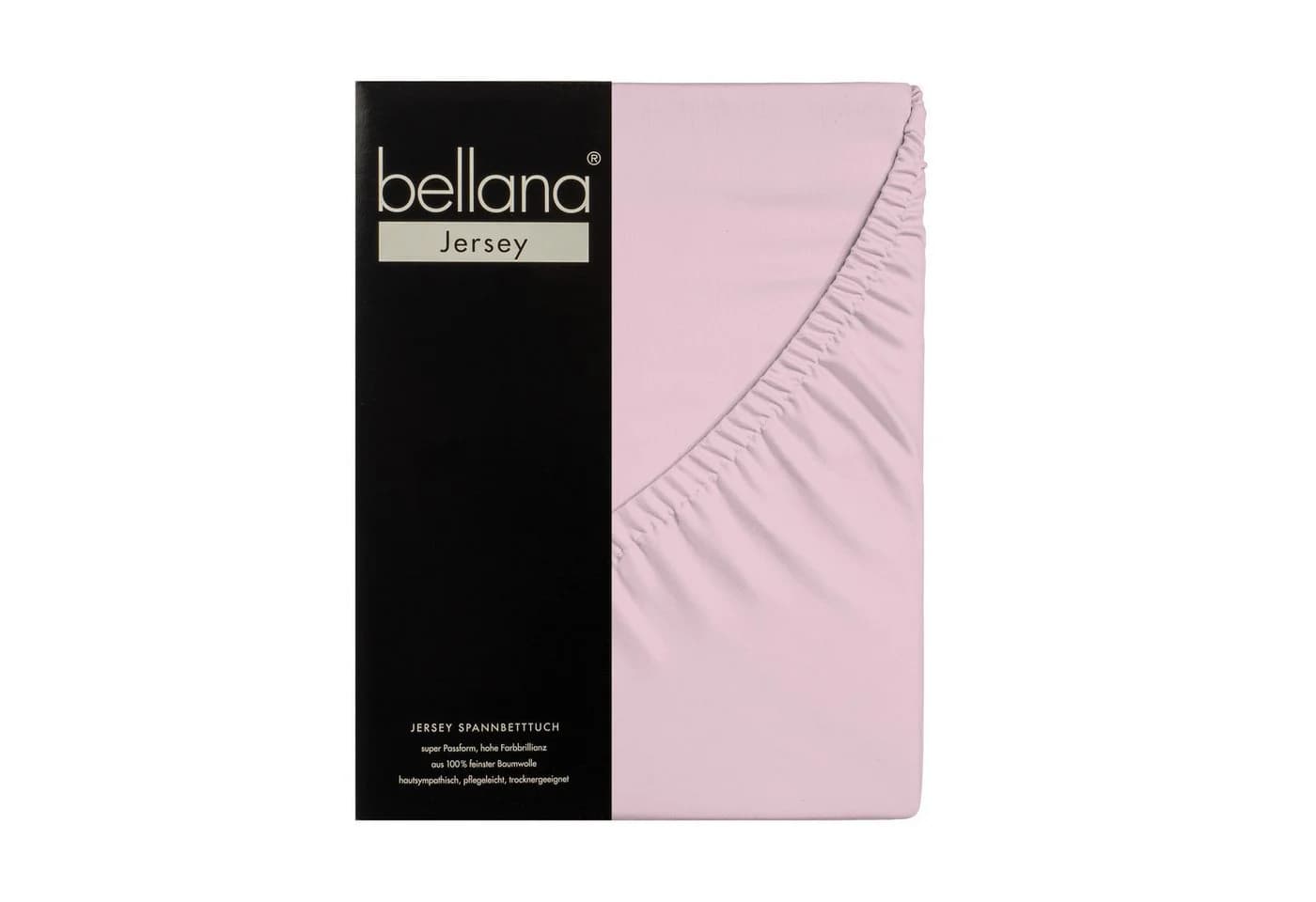 bellana Spannbettlaken Jersey Rosa 100% Baumwolle - Bild 2