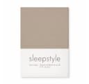Sleepstyle Spannbettlaken Jersey Braun 100% Baumwolle Bild 2