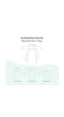 Alvi® Babyschlafsack Baby-Mäxchen 3-teilig Baumwolle Beige TOG 2.5 Bild 3