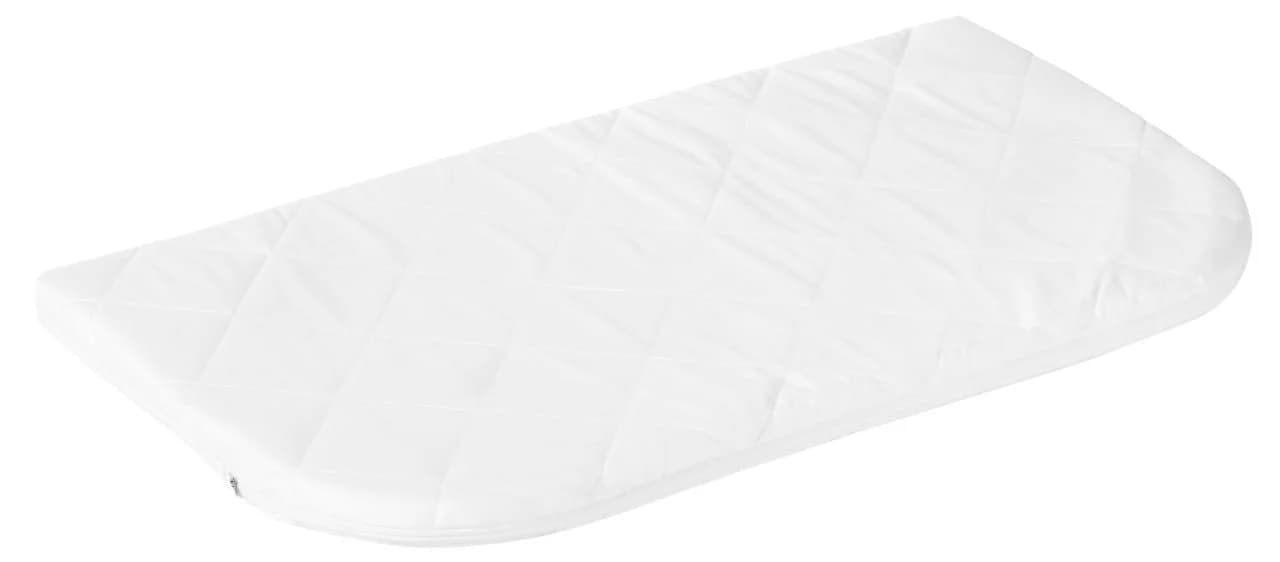 Alvi® Beistellbettmatratze abgerundet mit Baumwoll-Satin Bezug - Bild 2