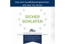 Alvi® Beistellbettmatratze abgerundet mit Baumwoll-Satin Bezug Bild 5