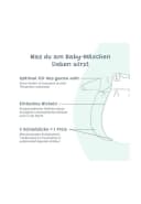 Alvi® Babyschlafsack Baby-Mäxchen 3-teilig Bio-Baumwolle Beige TOG 2.5 Bild 1