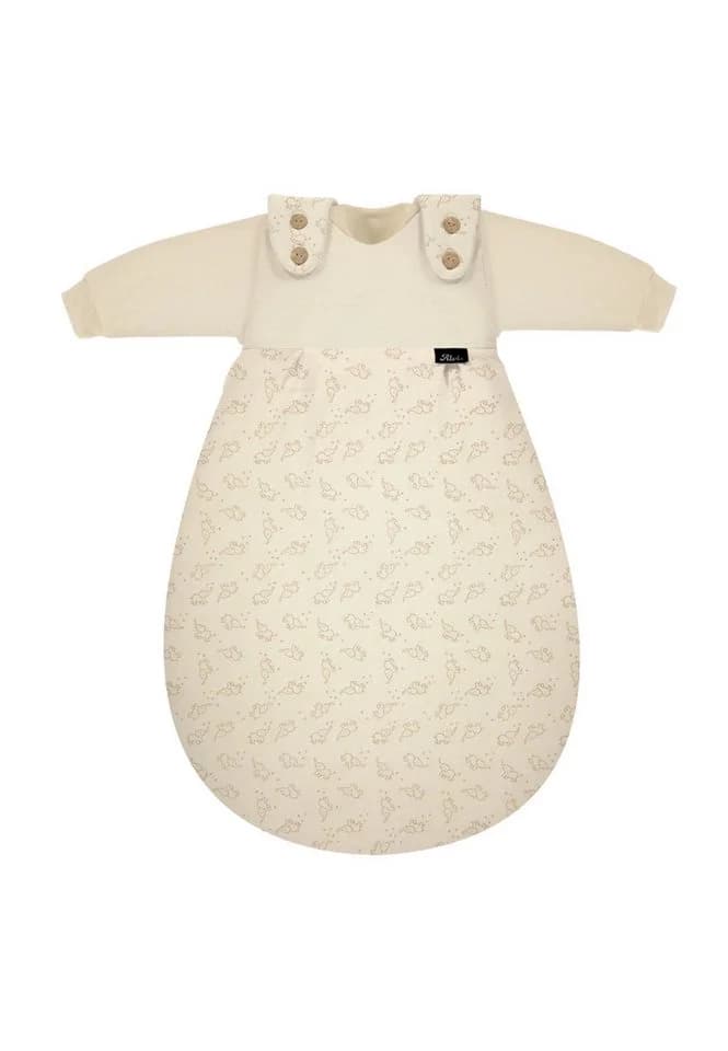 Alvi® Babyschlafsack Baby-Mäxchen 3-teilig Bio-Baumwolle Beige TOG 2.5 - Bild 2