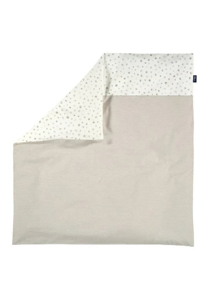Alvi® Babybettwäsche 2-teilig Baumwolle Beige - Bild 5