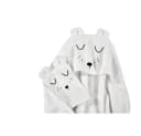 Alvi® Kapuzen-Badetuch & Waschhandschuh Set Frottier Bio-Baumwolle Bild 5