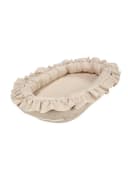 Alvi® Schlummer-Nestchen Beige mit Schaumstoffmatratze Bild 2