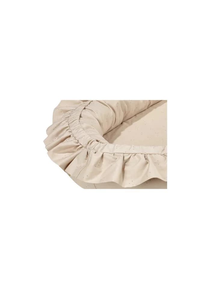 Alvi® Schlummer-Nestchen Beige mit Schaumstoffmatratze - Bild 3