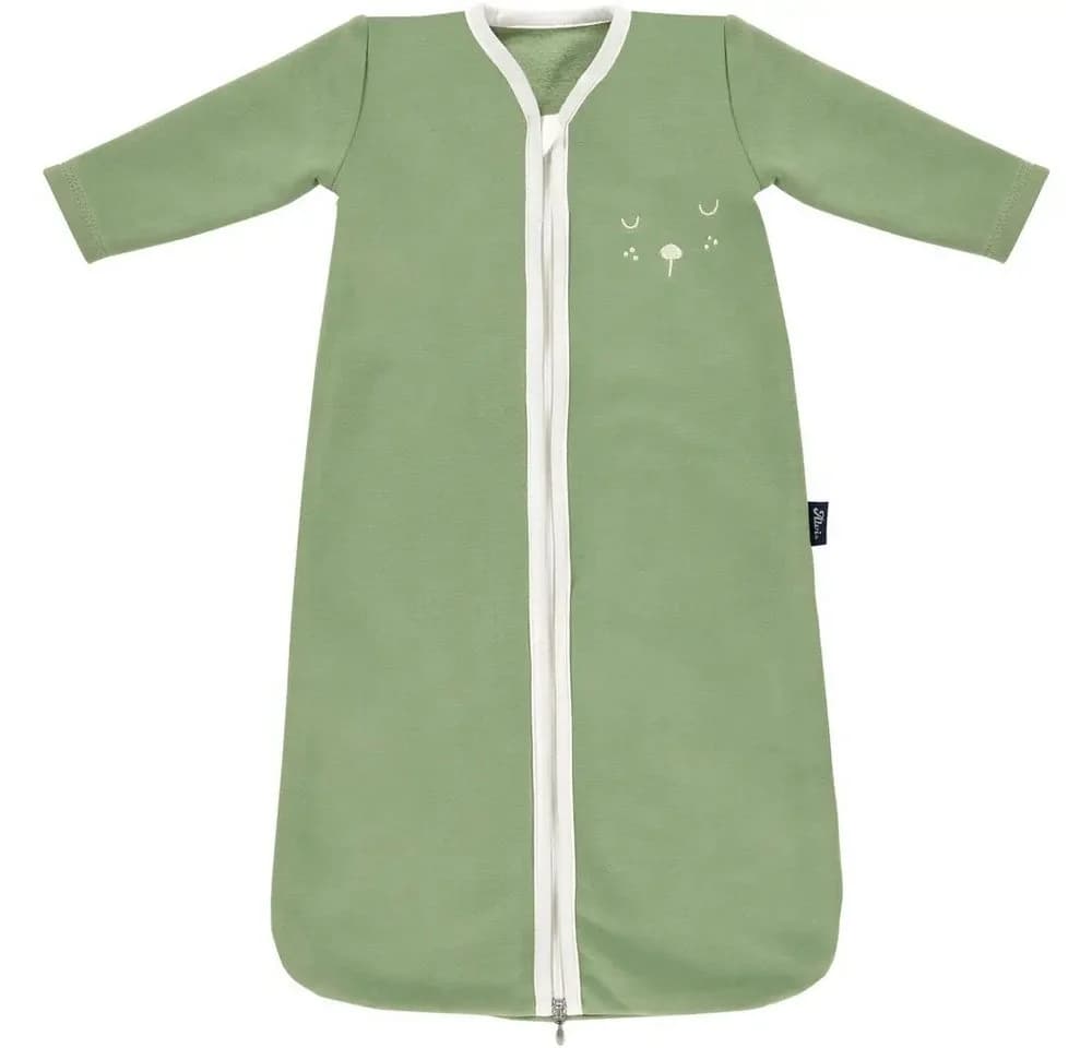 Alvi® Babyschlafsack Tracksuit Felpa Nap green, 80
