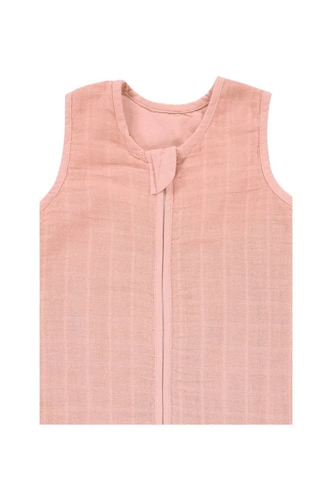 Alvi® Mull-Schlafsack Rosa TOG 0.5