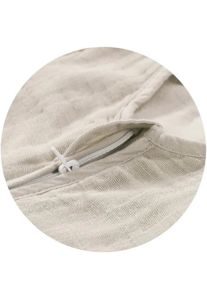 Alvi® Babyschlafsack Mull-Schlafsack TOG 0.5 Grün - Bild 3