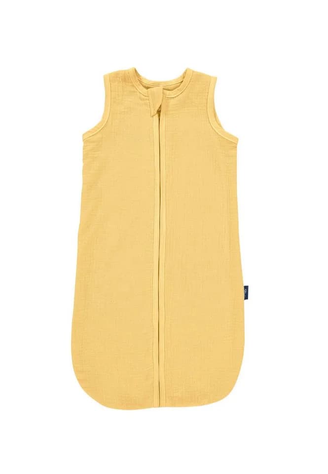 Alvi® Babyschlafsack Mull-Baumwolle Gelb TOG 0.5 - Bild 2