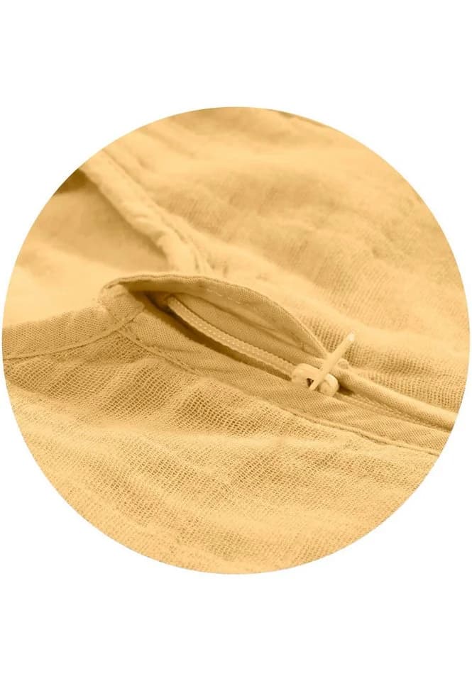 Alvi® Babyschlafsack Mull-Baumwolle Gelb TOG 0.5 - Bild 3