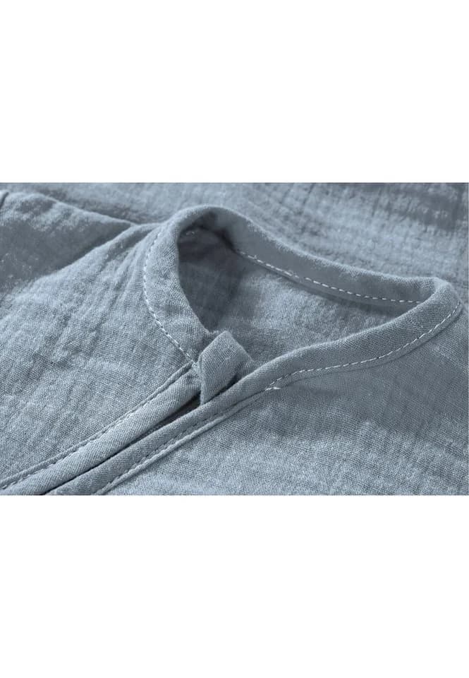 Alvi® Babyschlafsack Sommertraum Mull Blau TOG 0.5 - Bild 3