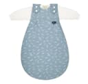 Alvi® Babyschlafsack Baby-Mäxchen 3tlg. Flachgewebe Earth blau Gr. 80/86 Bild 1