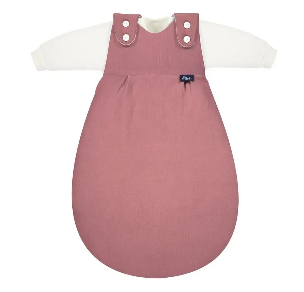 Alvi® Babyschlafsack 4-Season Baby-Mäxchen Mull fox glove 2 tlg. Gr.: 68/74 - Bild 2